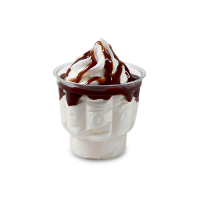 McSundae vanilija s čokoladnim prelivom