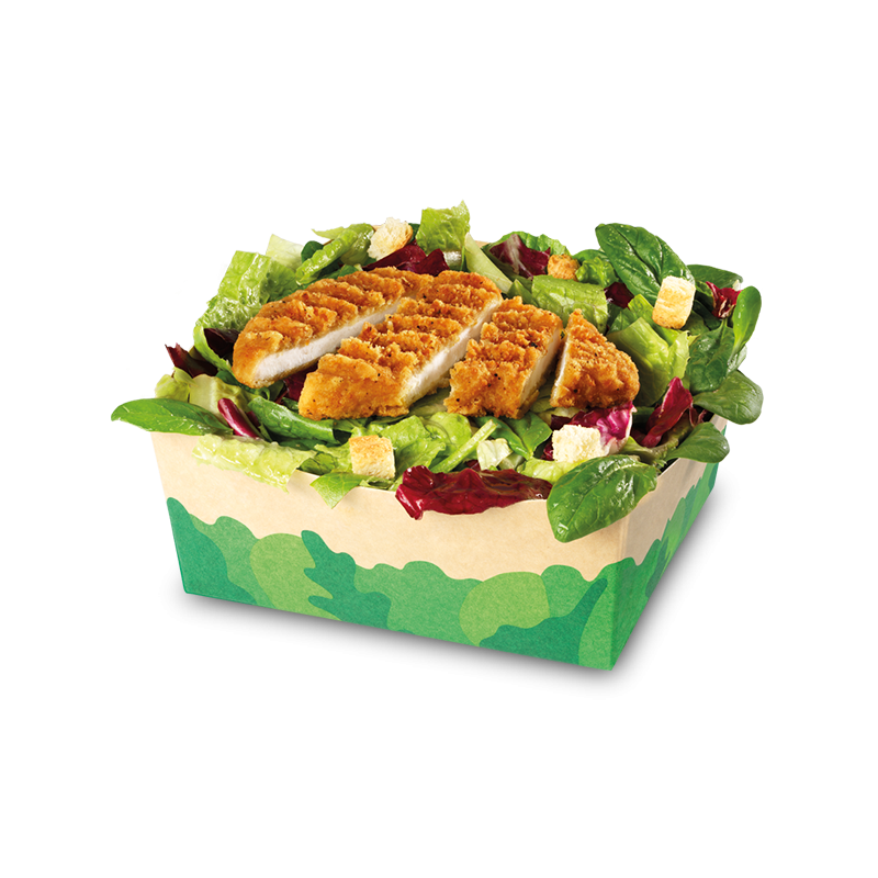 Mešana solata crispy chicken