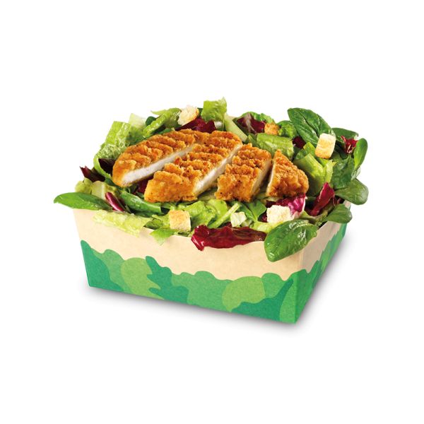 Mešana solata crispy chicken