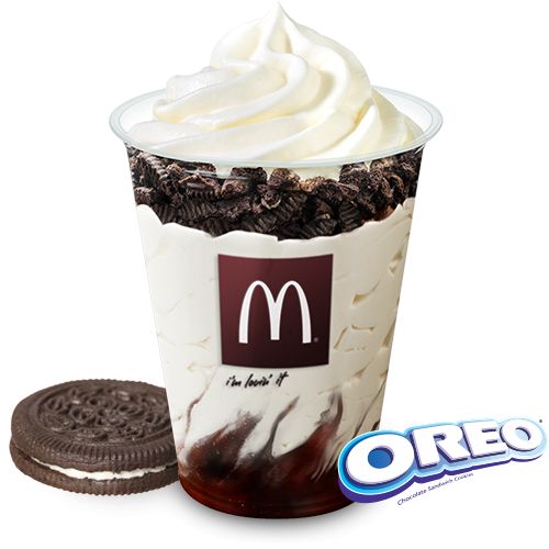 McSundae Deluxe vanilija Oreo čokolada