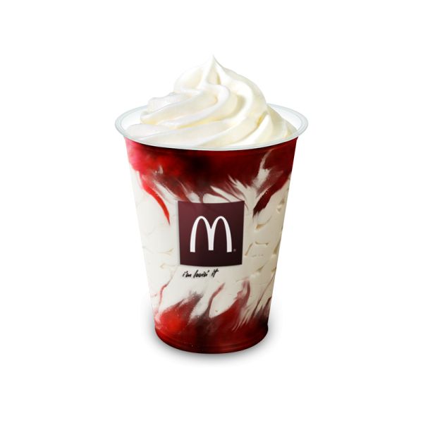 McSundae Deluxe vanilija jagoda