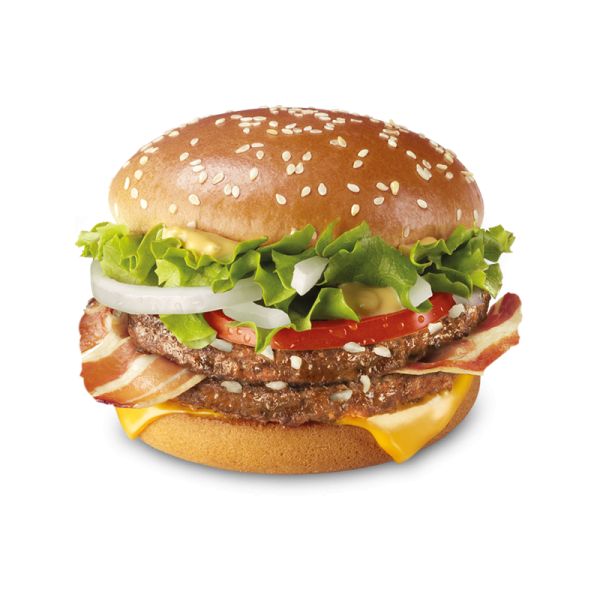 Bacon cheese burger