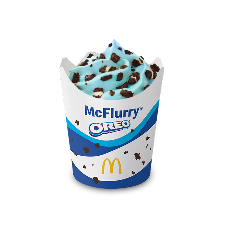 McFlurry Blue Oreo