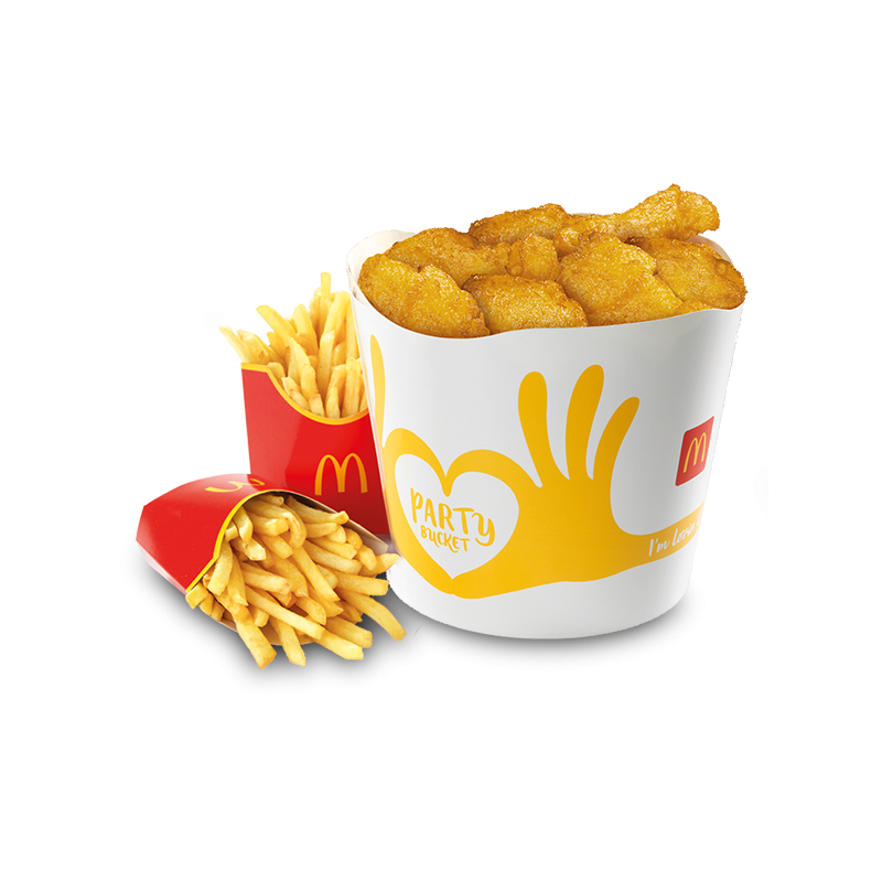 Bucket hrustljavih perutničk