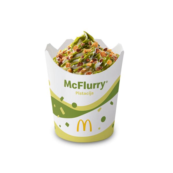 McFlurry vanilija pistacija
