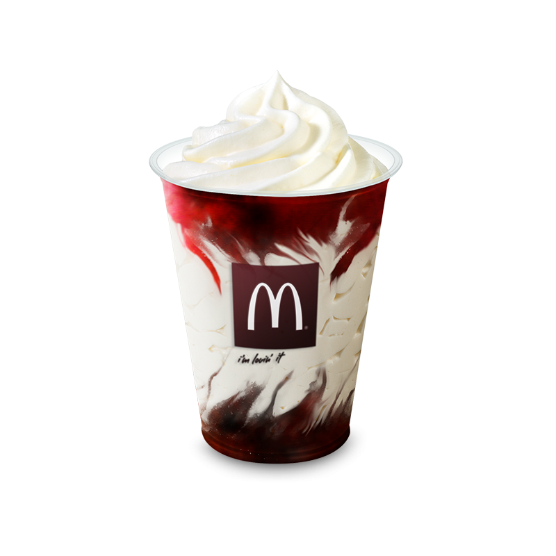 McSundae Deluxe jagoda čokolada