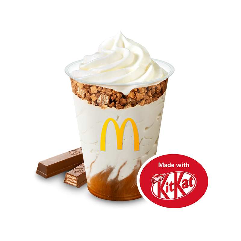 McSundae Deluxe KitKat slana karamela