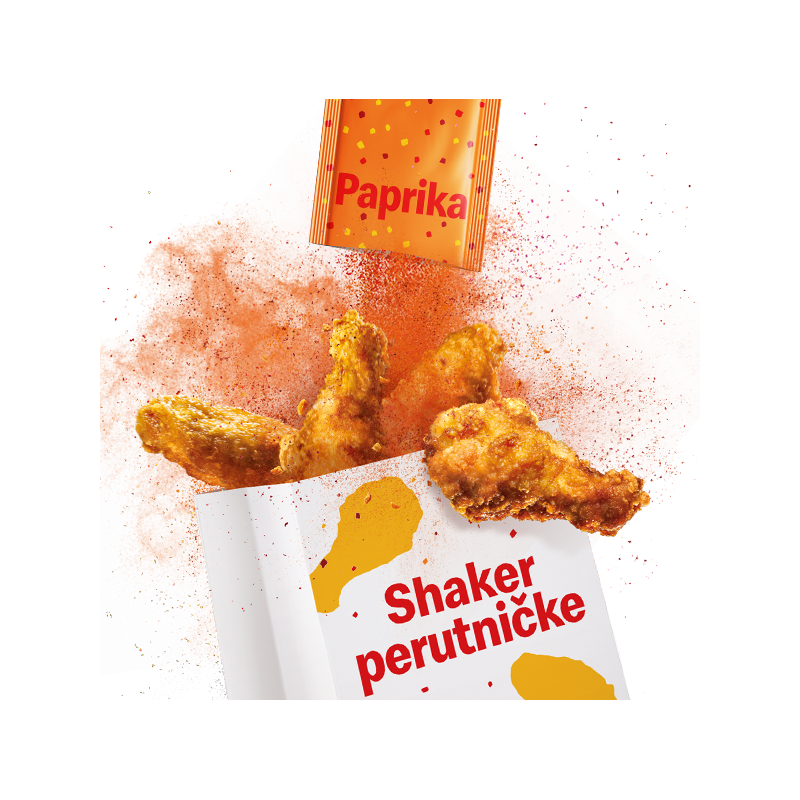 Shaker perutničke paprika