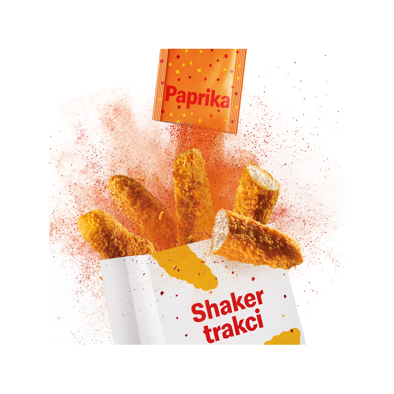 Shaker trakci paprika